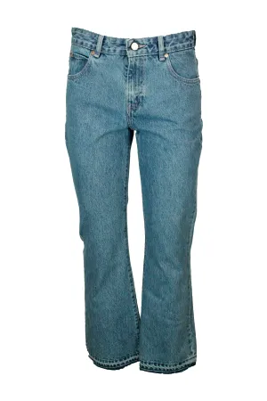 REDValentino Fringed Hem Flared Jeans