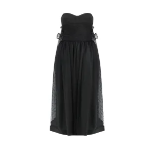 REDValentino Lace-Detailed Midi Dress