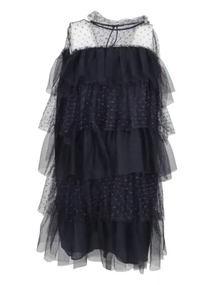 REDValentino Ruffled Mini Dress