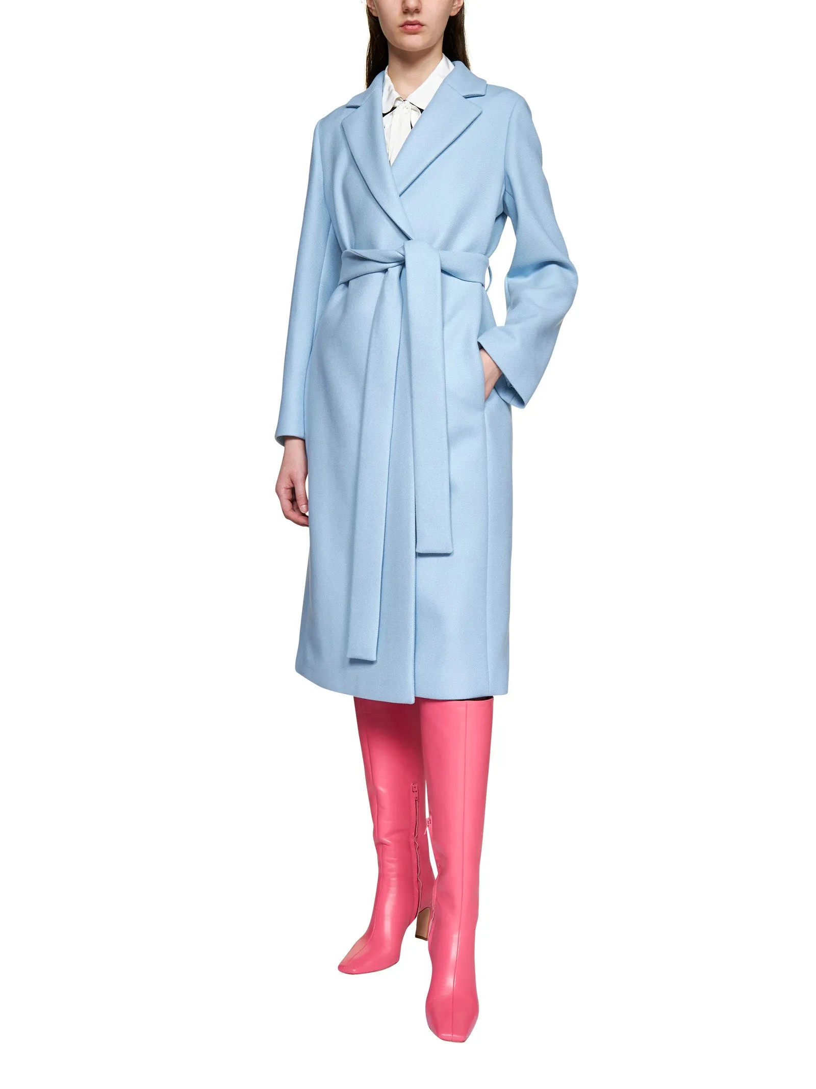 REDValentino Tie-Waisted Coat