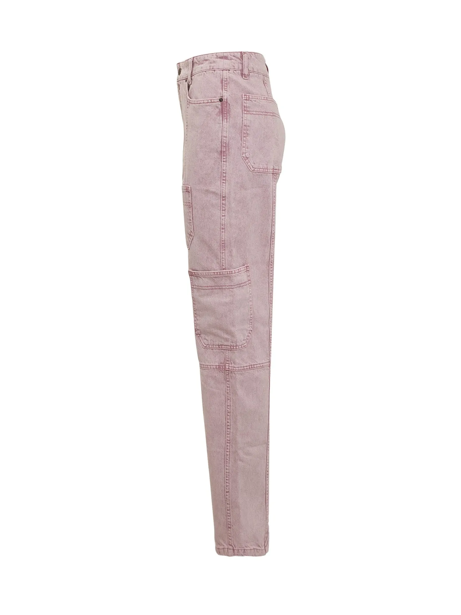 ROTATE High Waist Cargo Jeans