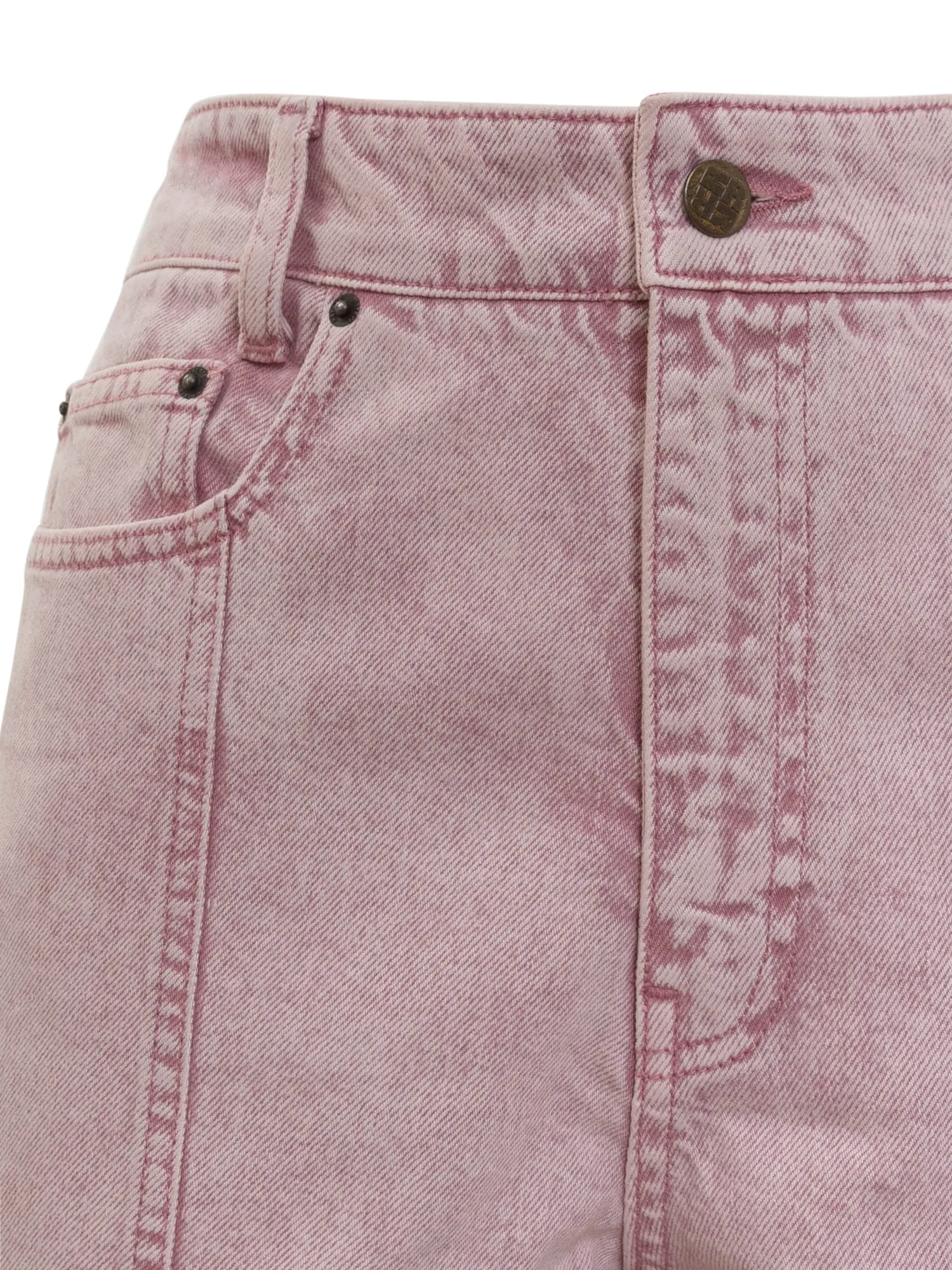 ROTATE High Waist Cargo Jeans