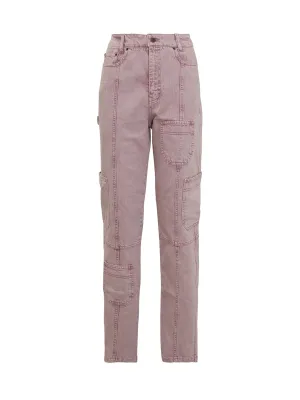 ROTATE High Waist Cargo Jeans