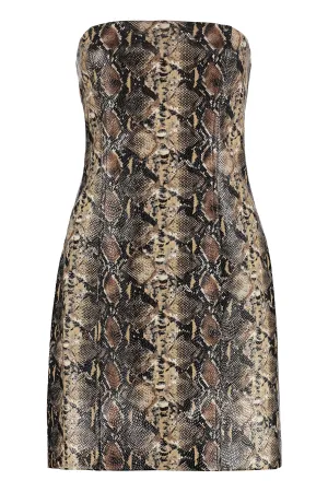 ROTATE Strapless Herla Dress