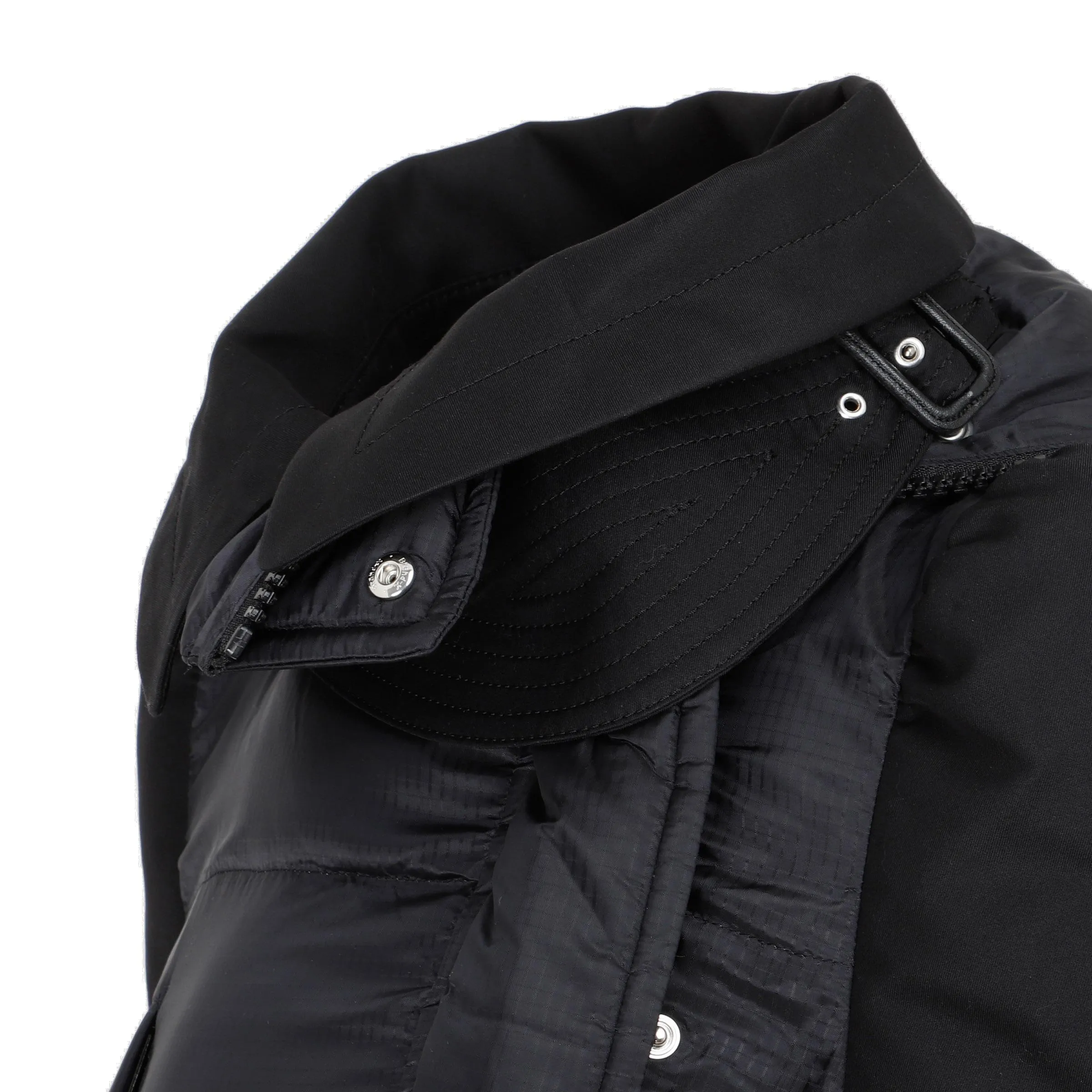 Sacai Belted Puffer Trench Coat
