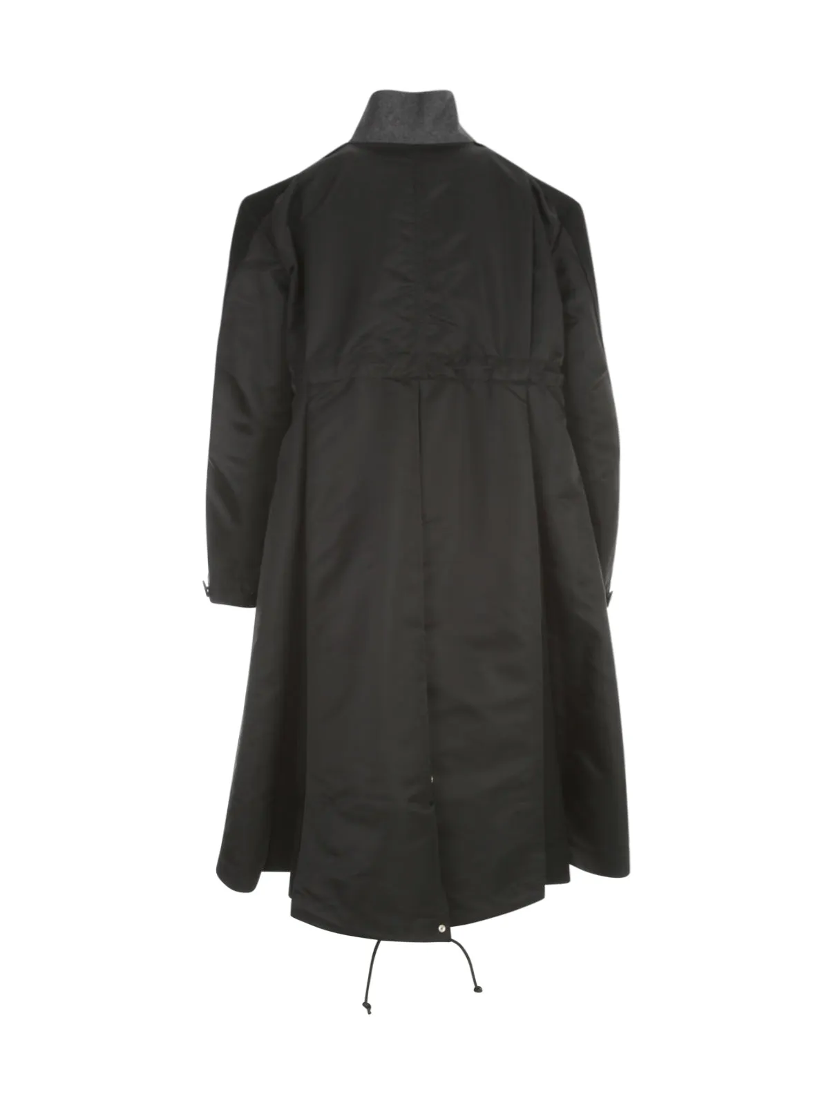 Sacai Panelled Melton Coat