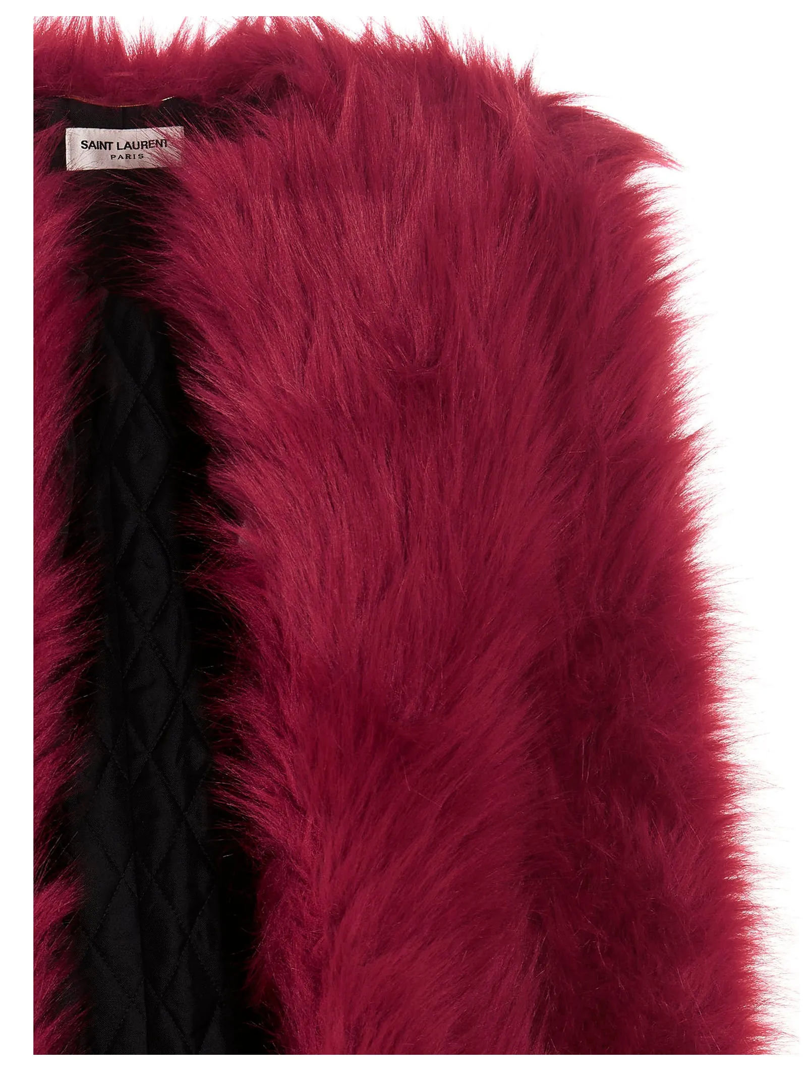 Saint Laurent Faux-Fur Coat
