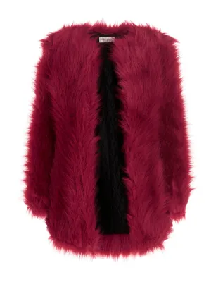 Saint Laurent Faux-Fur Coat