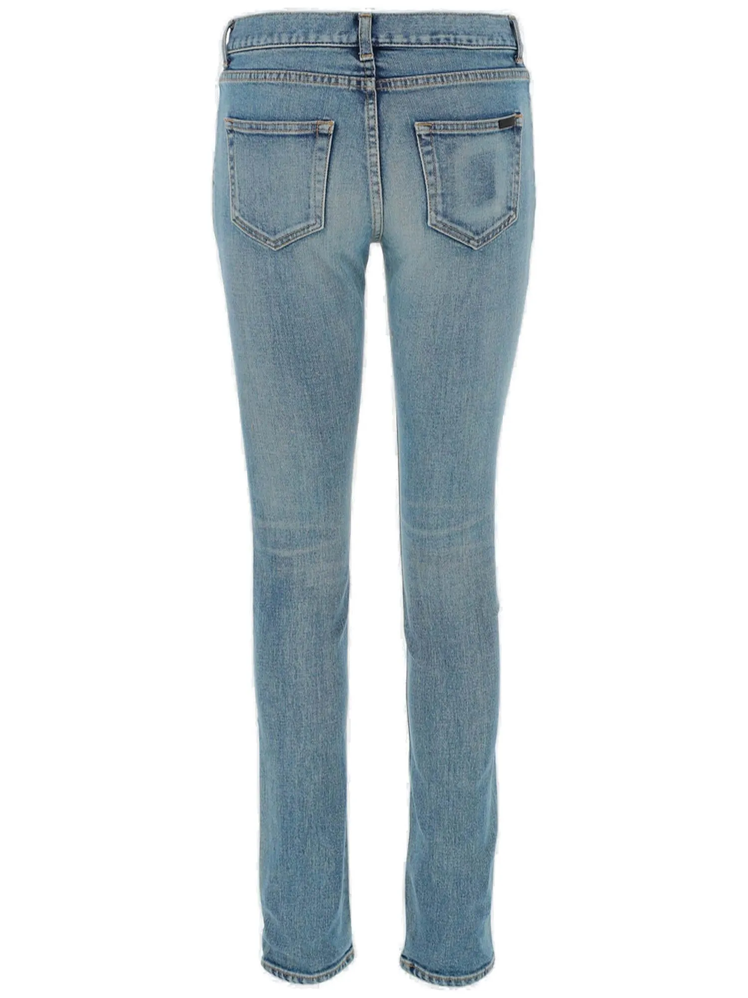 Saint Laurent Low-Rise Slim-Fit Jeans