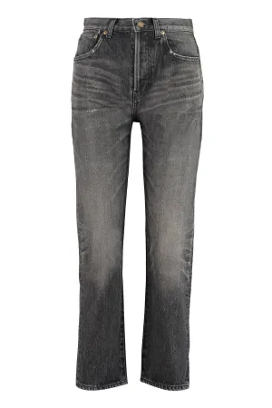 Saint Laurent Straight Leg Jeans