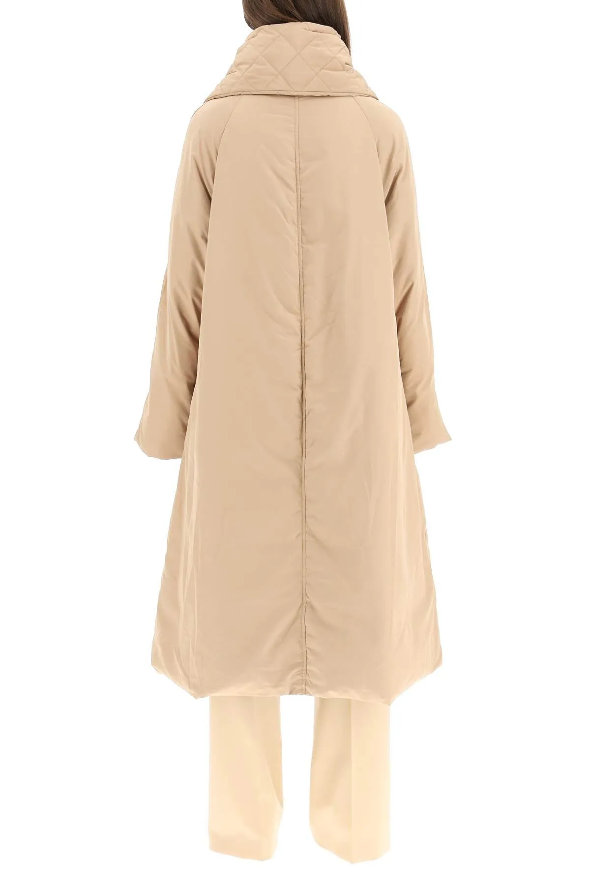 Saks Potts Clara Scarf-Detailed Puffer Coat