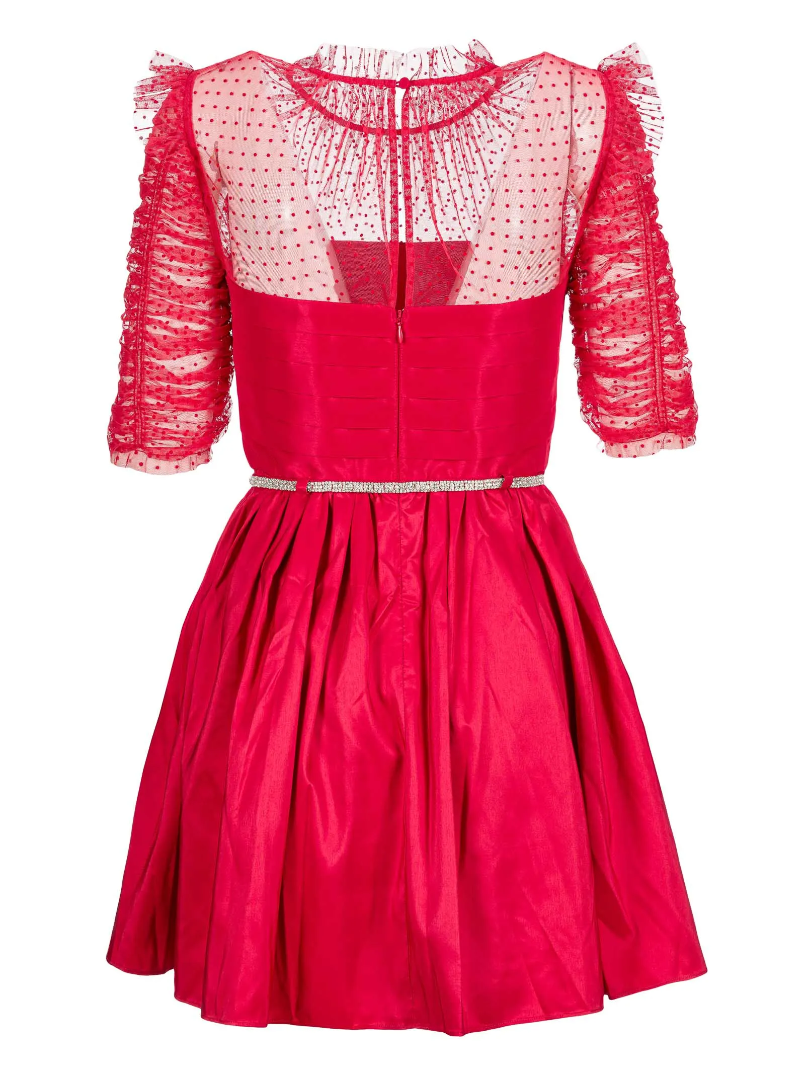 Self-Portrait Belted Mini Dress