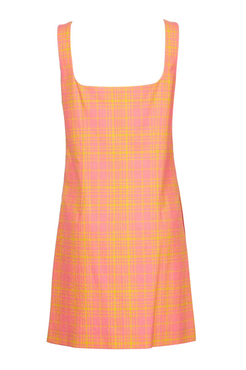 Sportmax Check-Patterned Mini Dress