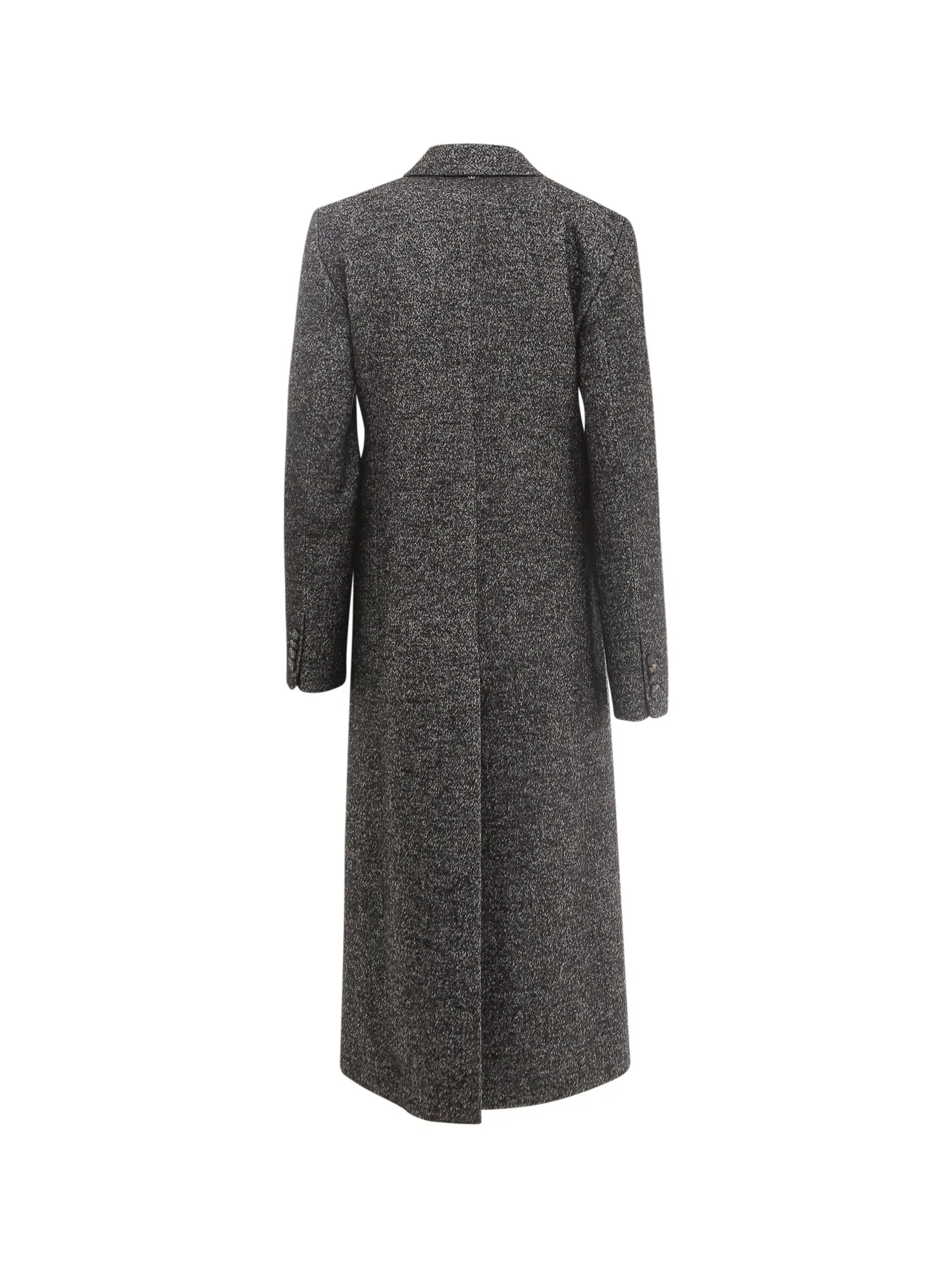 Sportmax Tweed Double-Breasted Coat