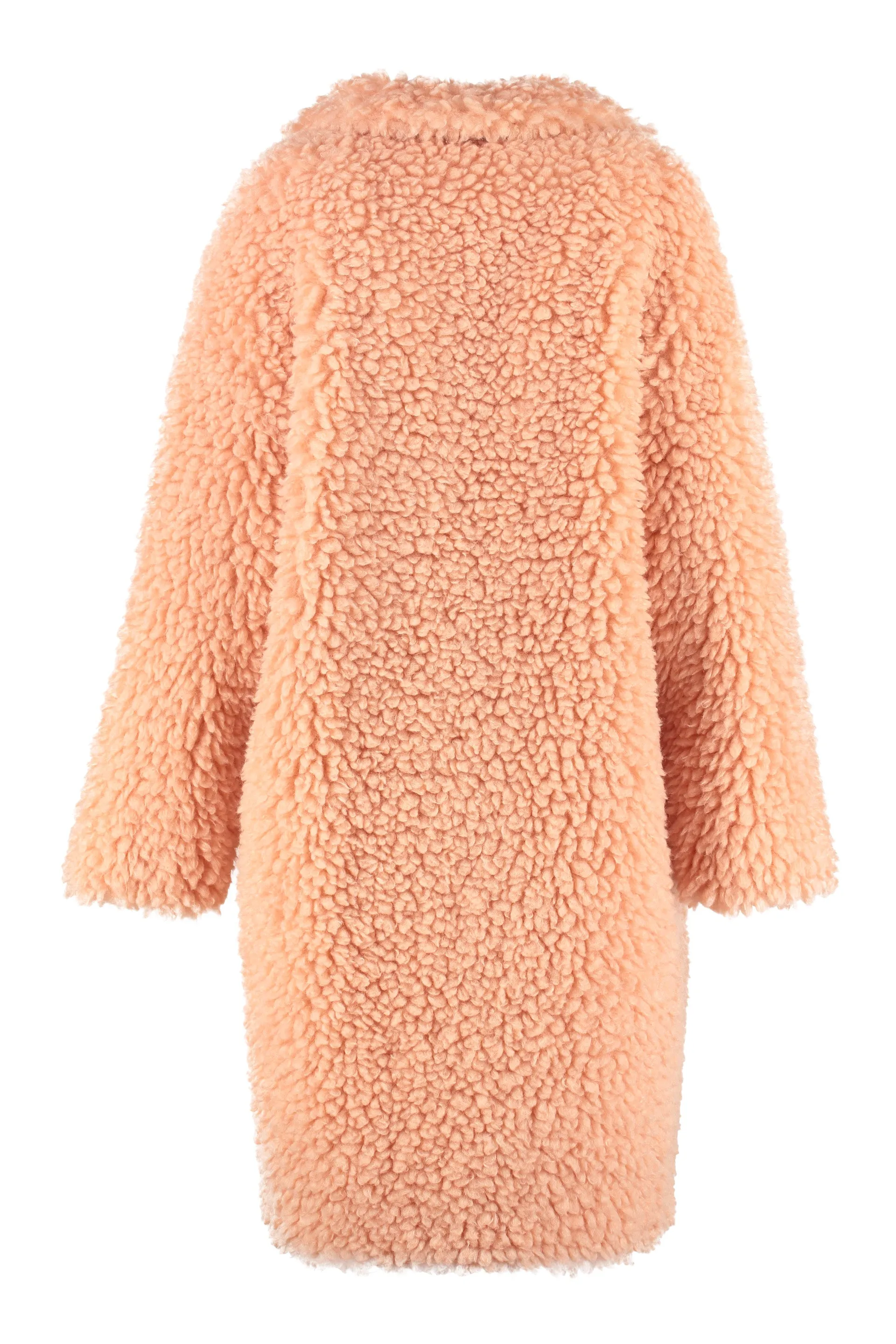 Stand Studio Faux-Shearling Single Breasted Coat