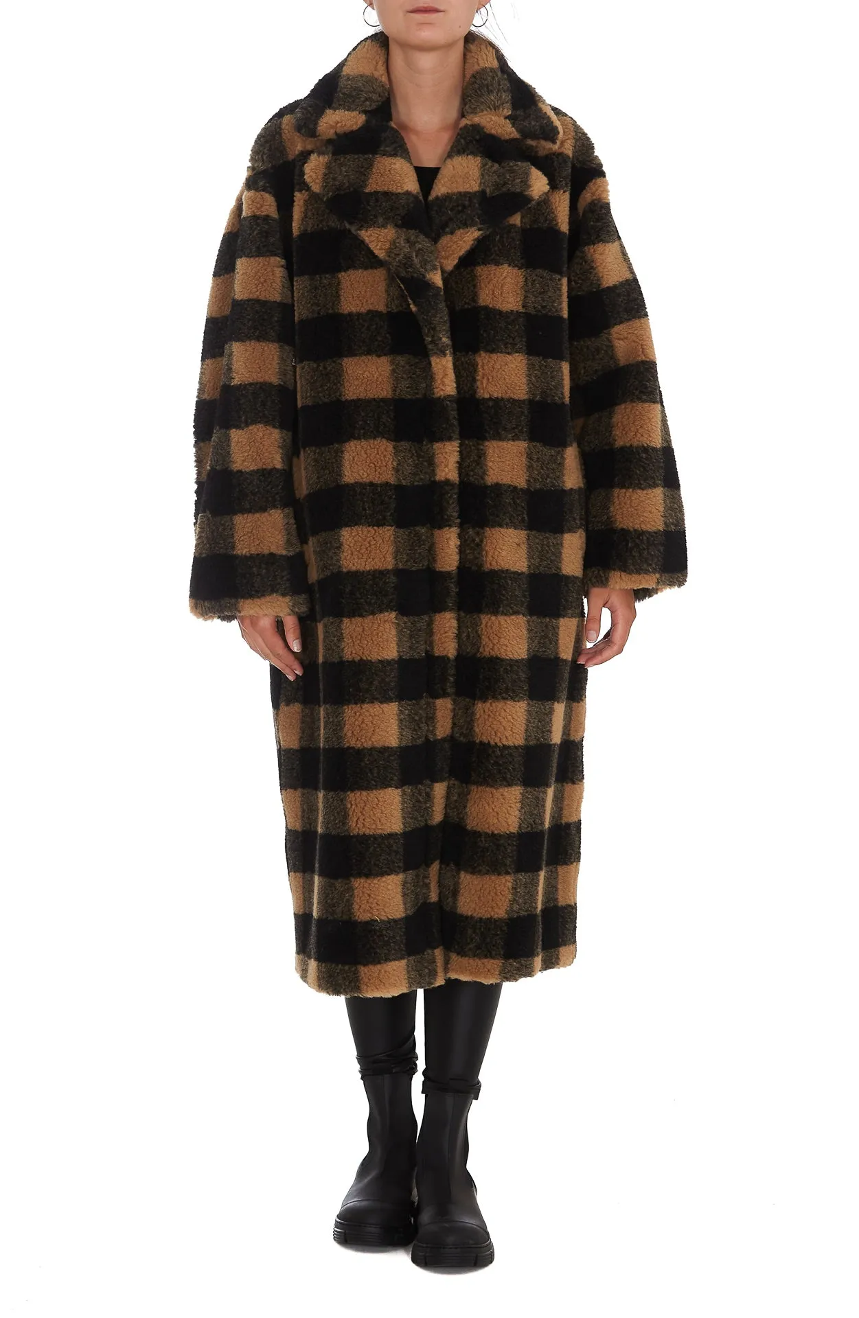 Stand Studio Maria Checked Coat