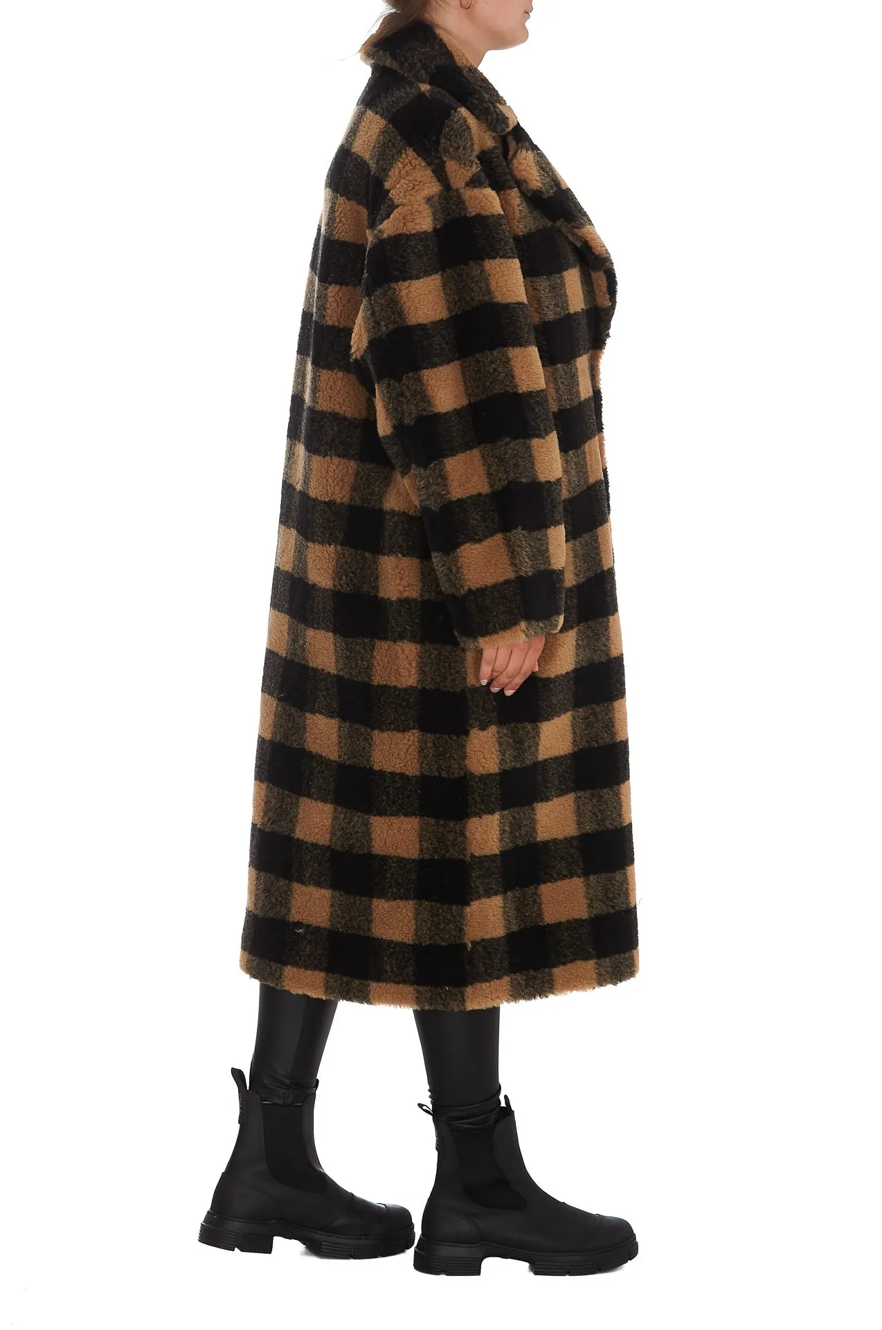 Stand Studio Maria Checked Coat