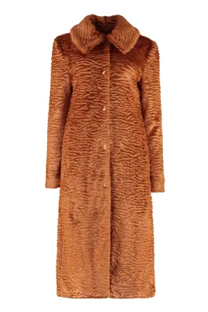 Staud Frankie Faux Fur Coat