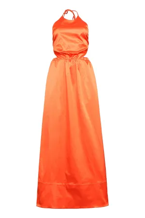 Staud Sidney Backless Maxi Dress
