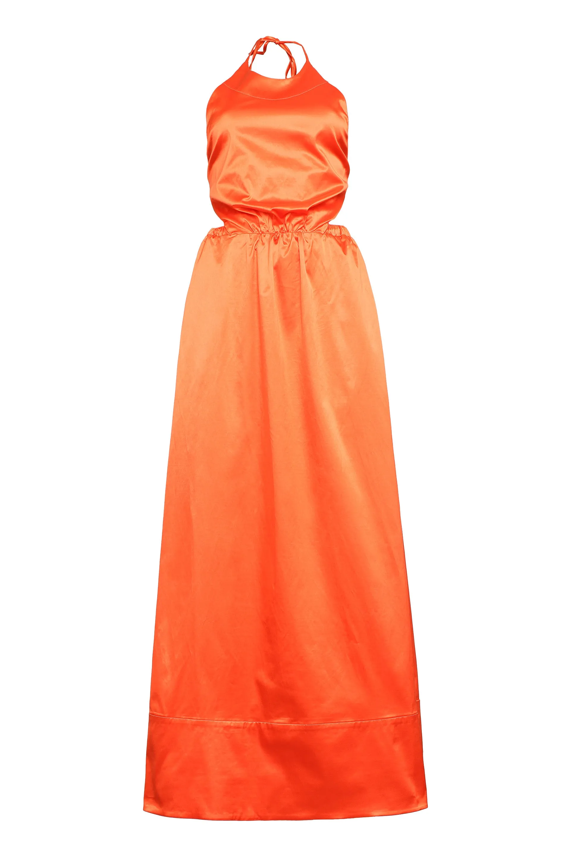 Staud Sidney Backless Maxi Dress
