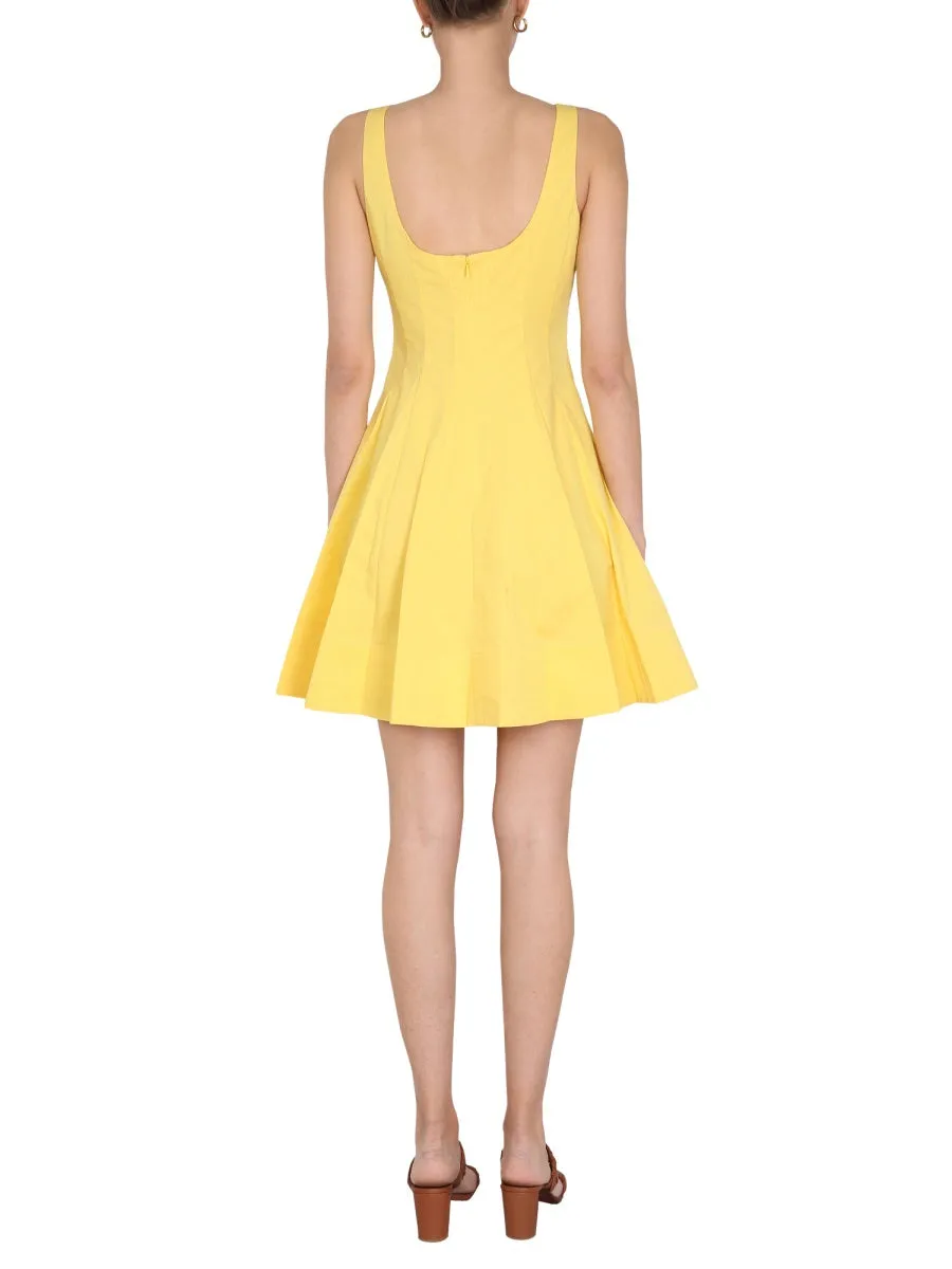Staud Wells Sleeveless Mini Dress
