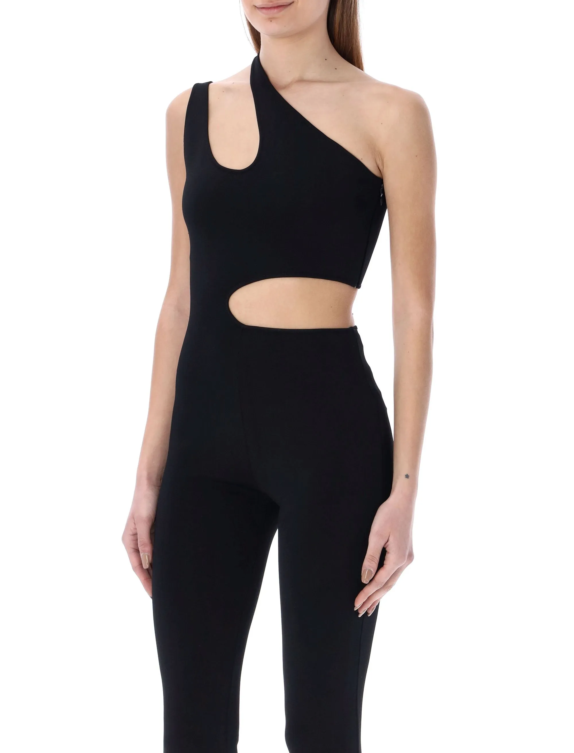 Stella McCartney Cut-Out Detailed Flared Jumpsuit