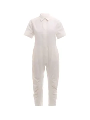Stella McCartney Gathered Detail Buttoned Jumpsuit