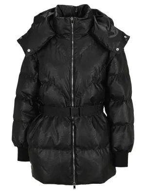 Stella McCartney Kayla Padded Buckle Belt Coat