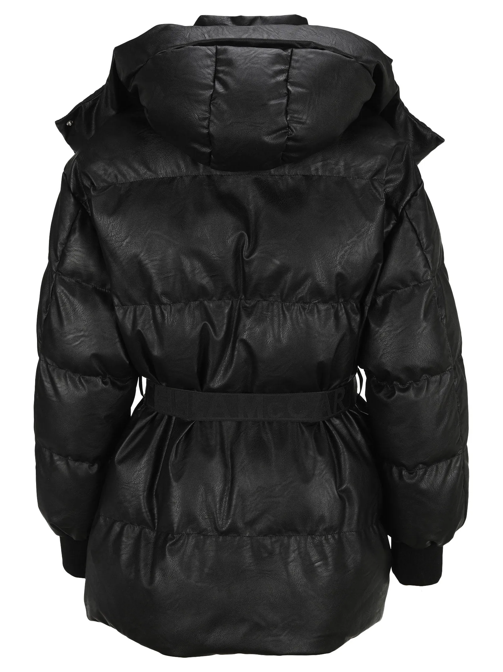 Stella McCartney Kayla Padded Buckle Belt Coat