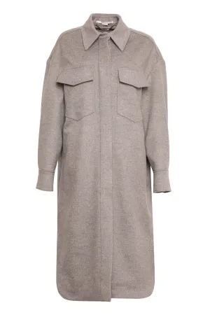Stella McCartney Linda Belted Single-Breasted Coat