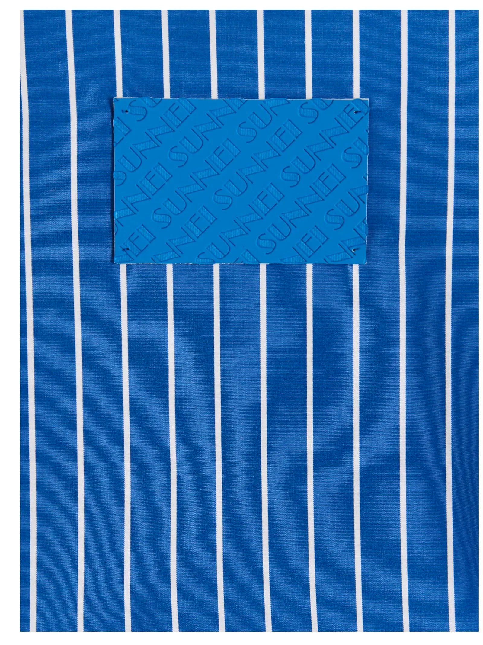 Sunnei Striped Sleeveless Midi Dress
