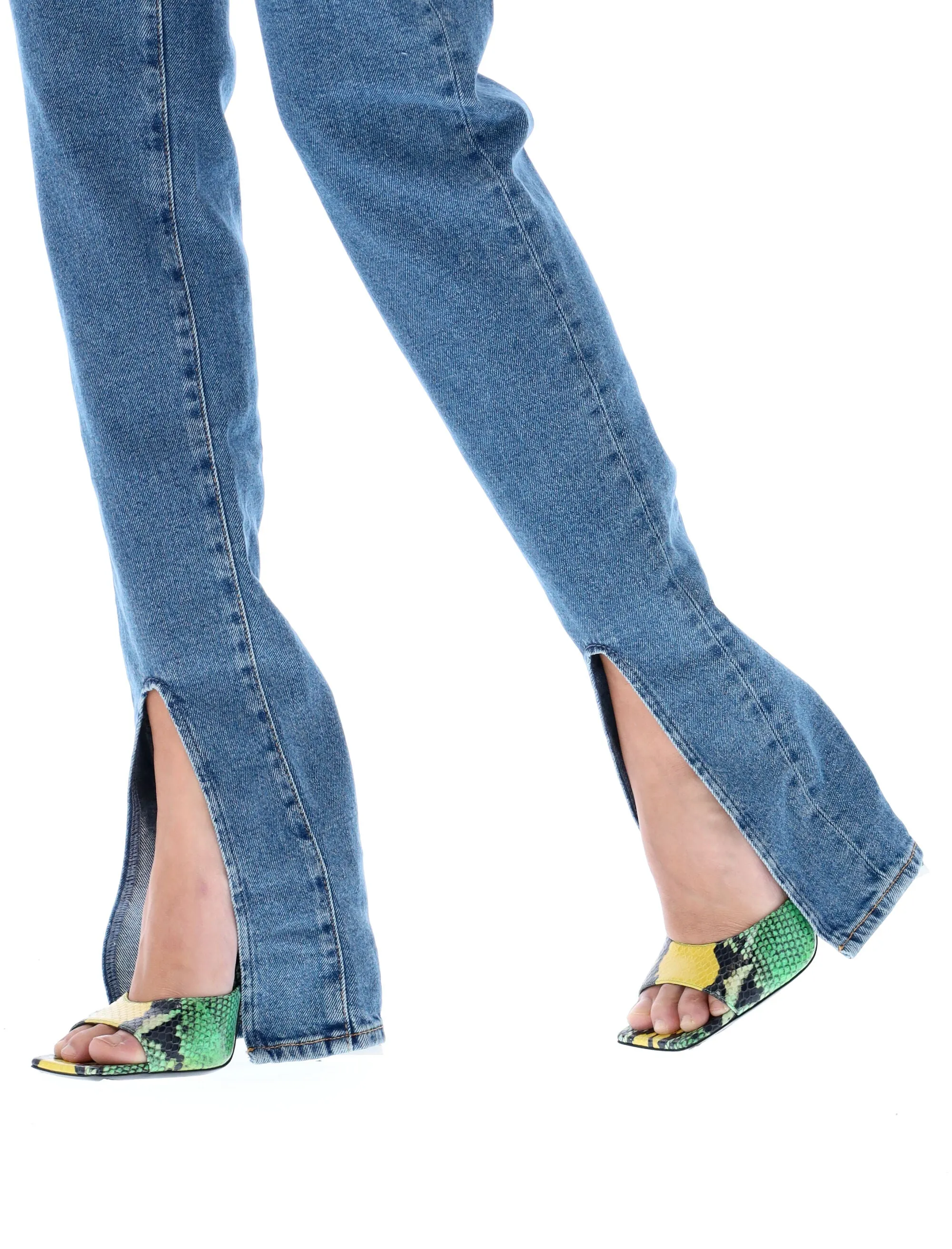 The Attico Freja Denim Pants