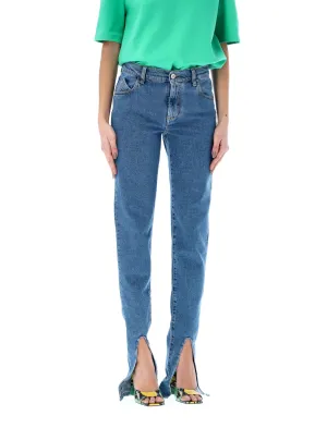 The Attico Freja Denim Pants