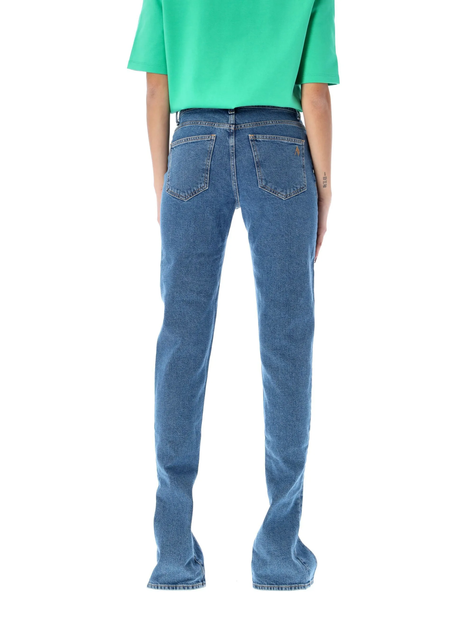The Attico Freja Denim Pants