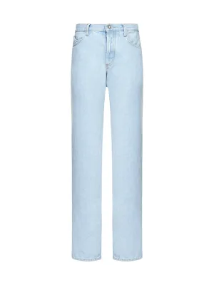 The Attico Straight-Leg Jeans
