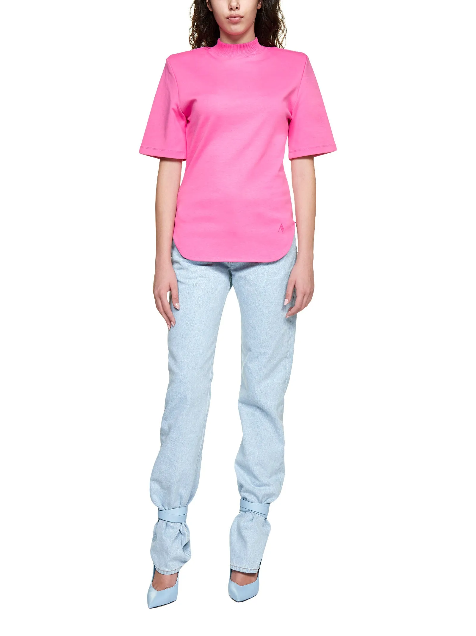 The Attico Straight-Leg Jeans