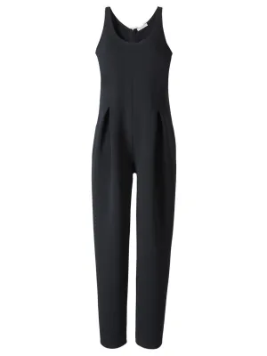 The Row Crewneck Zipped Sleeveless Jumpsuit