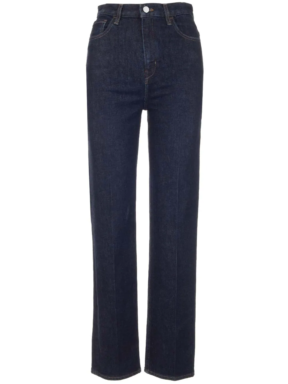 Theory High-Waisted Washed Jeans