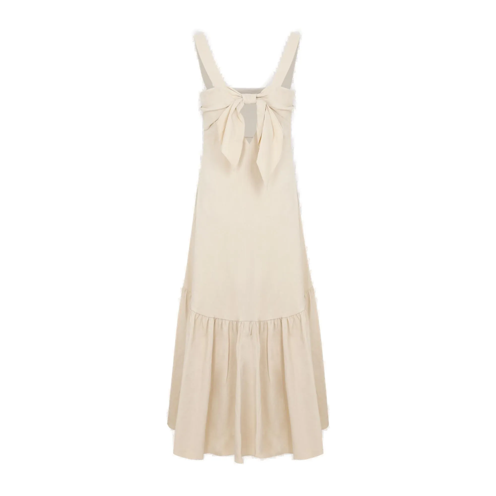 Theory Tie-Back Midi Dress