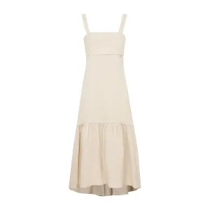 Theory Tie-Back Midi Dress