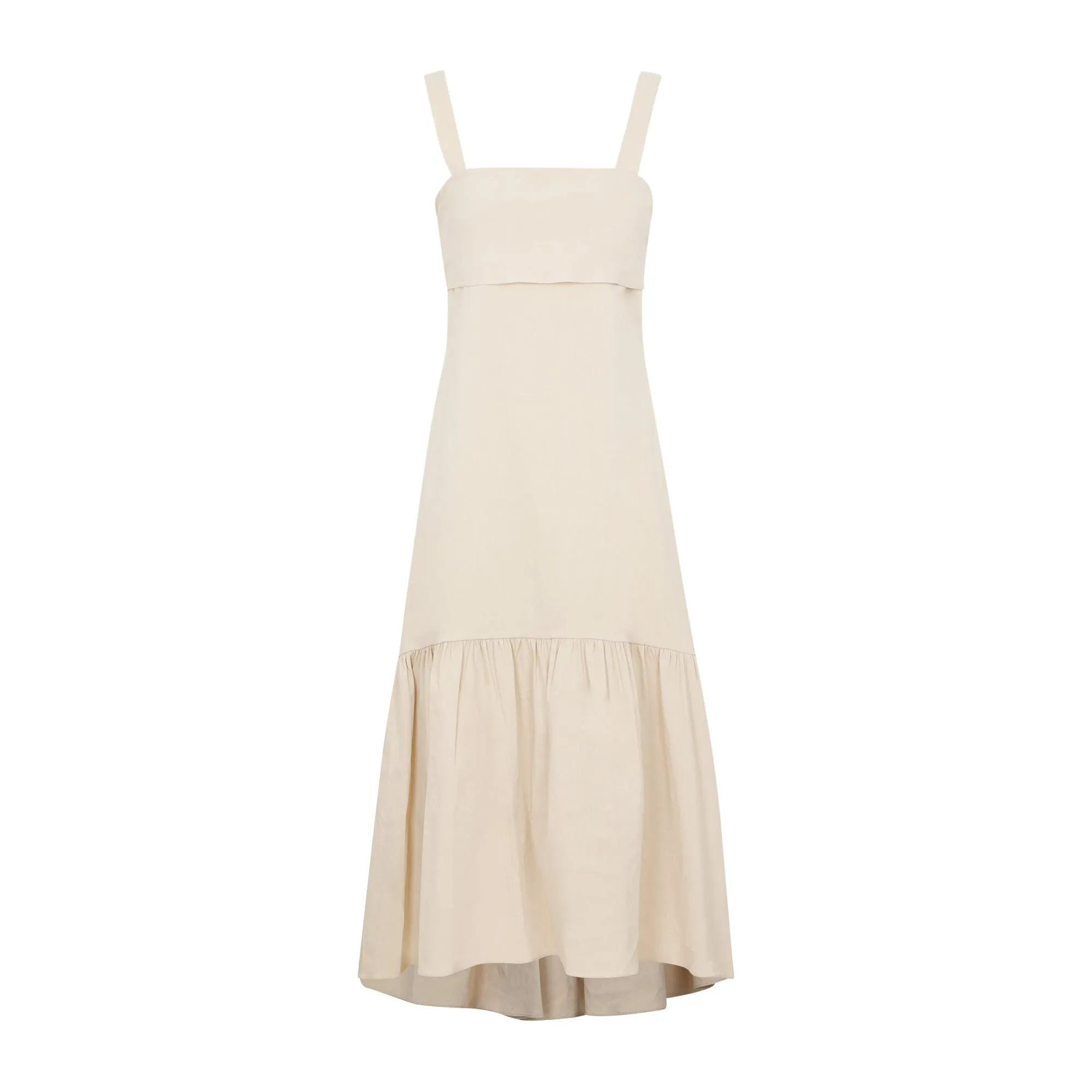 Theory Tie-Back Midi Dress