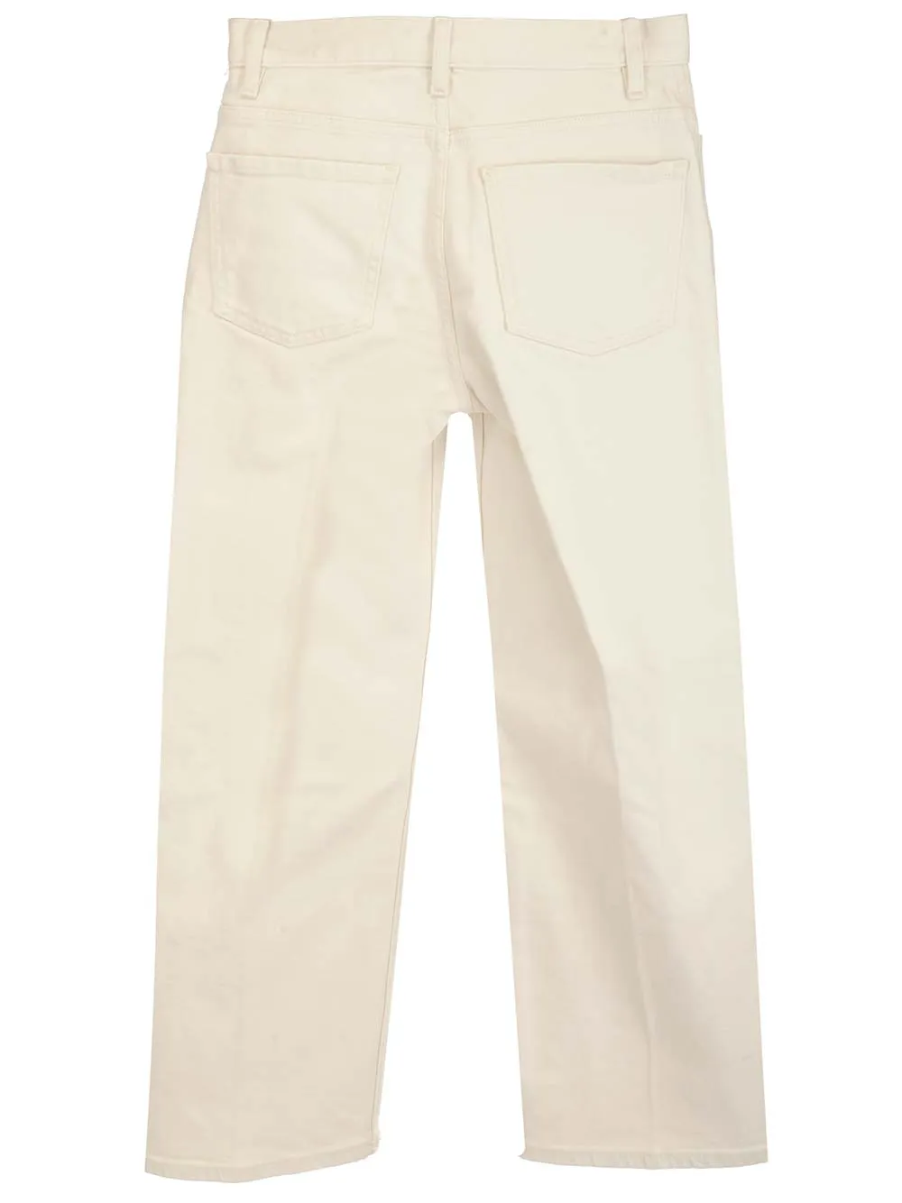 Theory Wide Leg Cropped Jeans