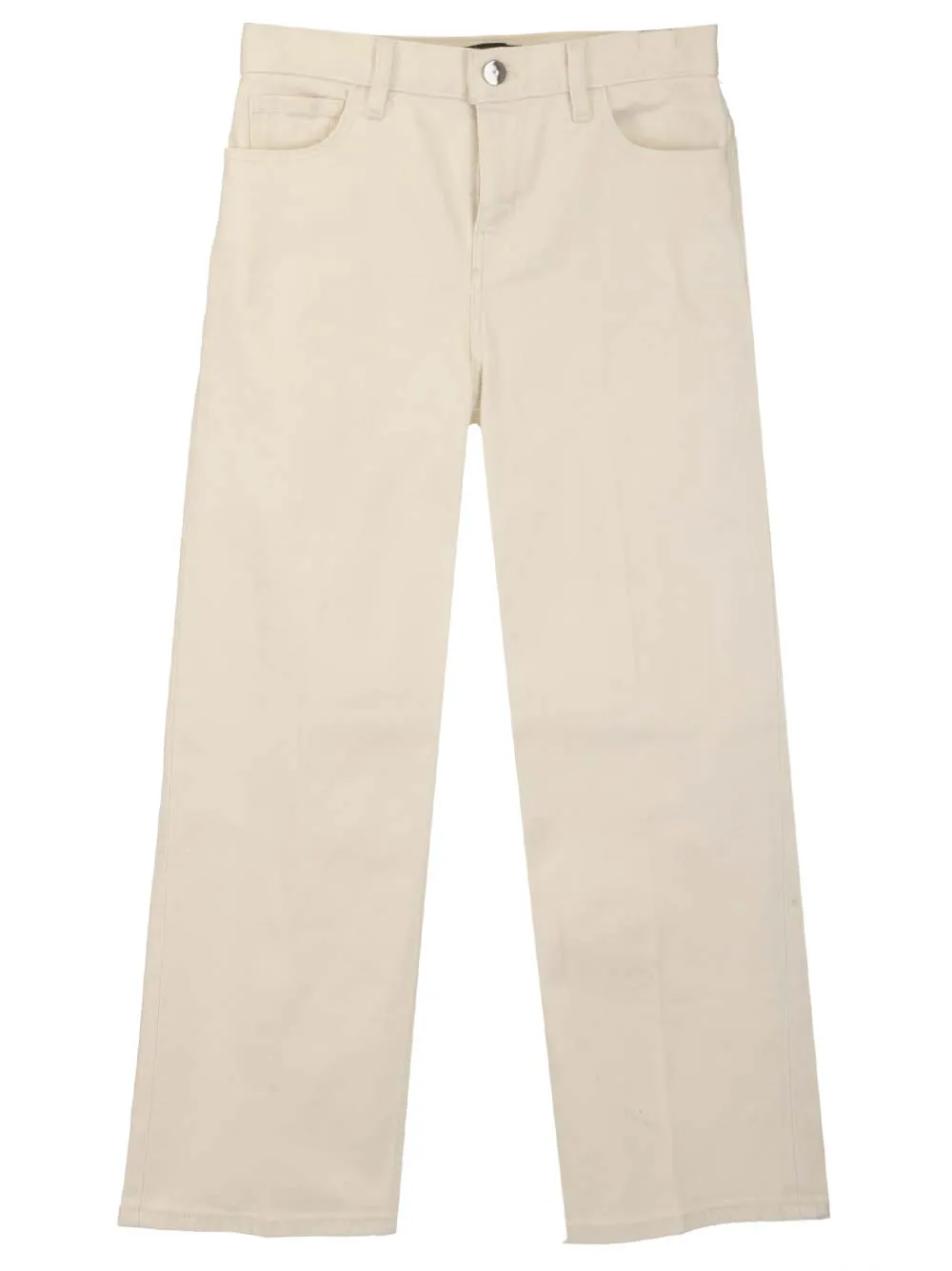 Theory Wide Leg Cropped Jeans
