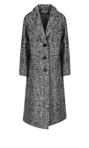 Tory Burch Oversized Tweed Coat