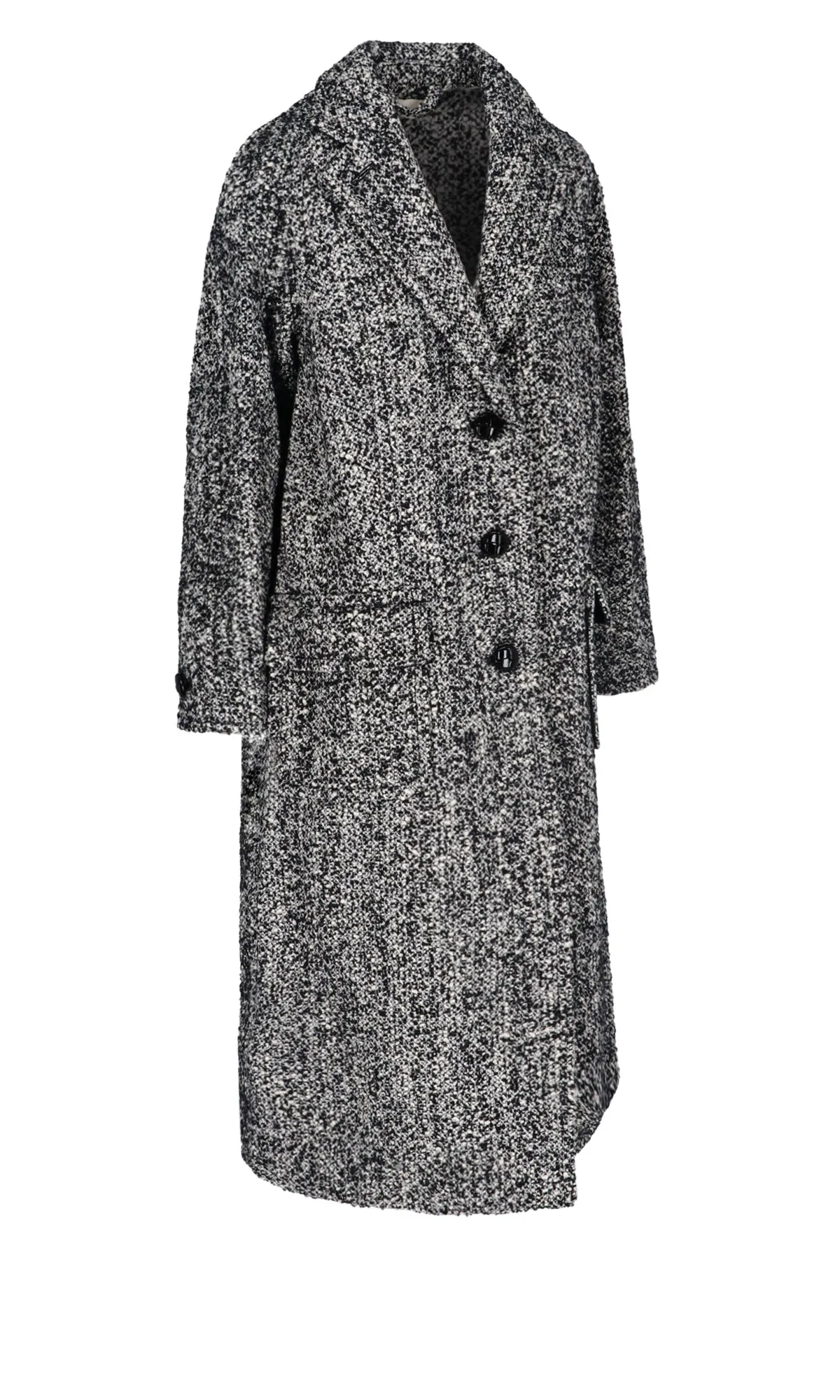 Tory Burch Oversized Tweed Coat