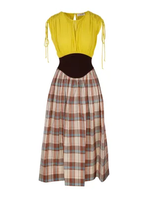 Tory Burch Panelled Sleeveless Dress