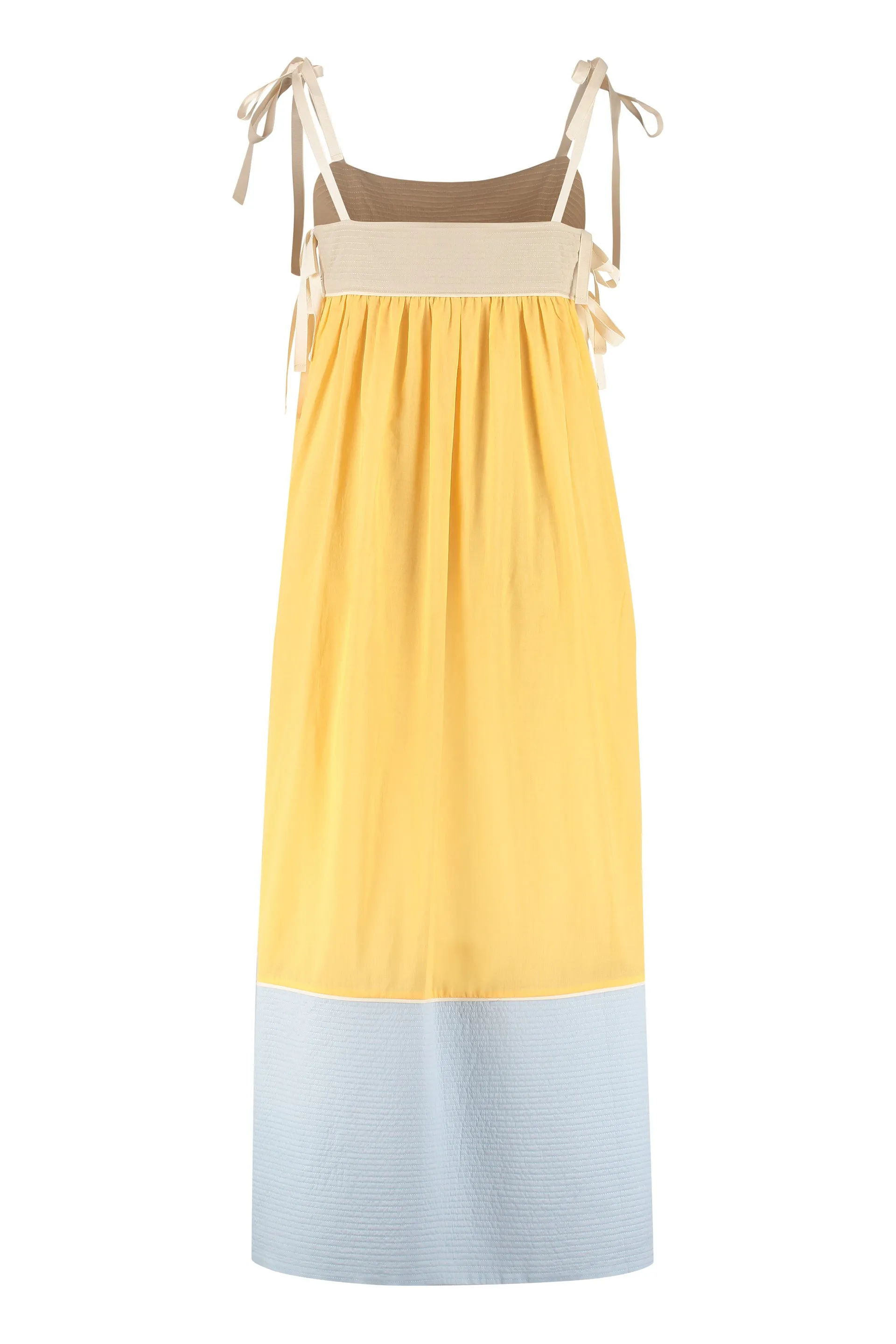 Tory Burch Strapped Pleated Dress