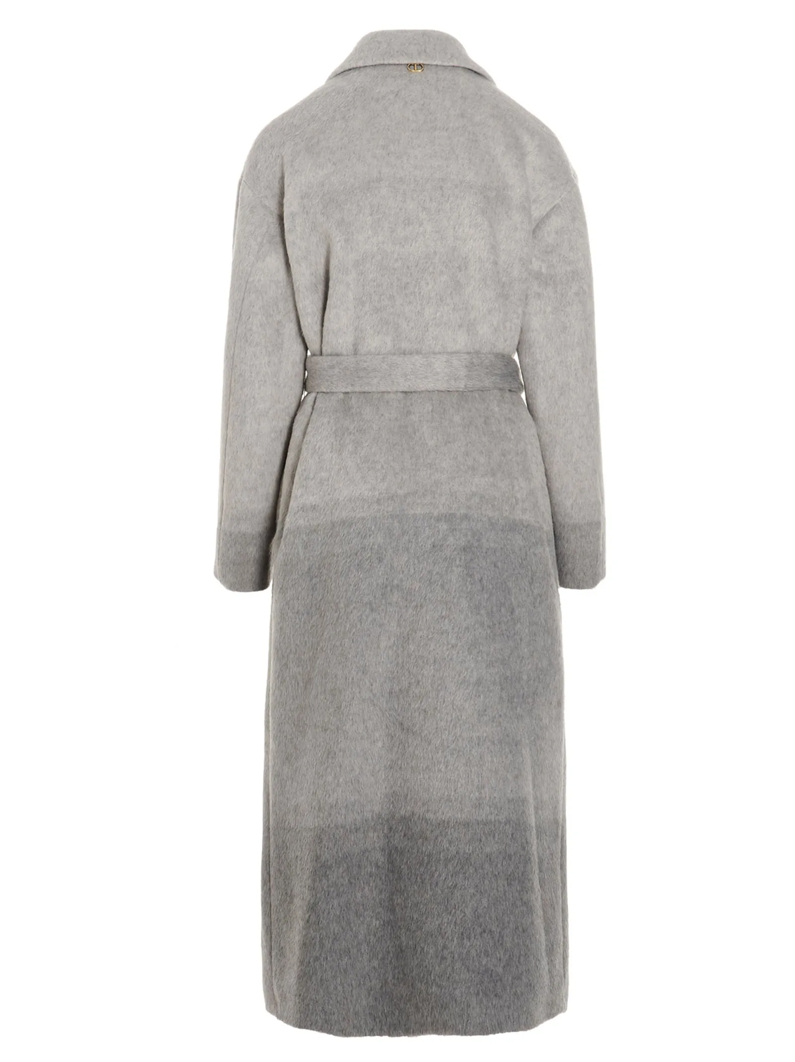 TWINSET Double-Breasted Gradient Effect Midi Coat
