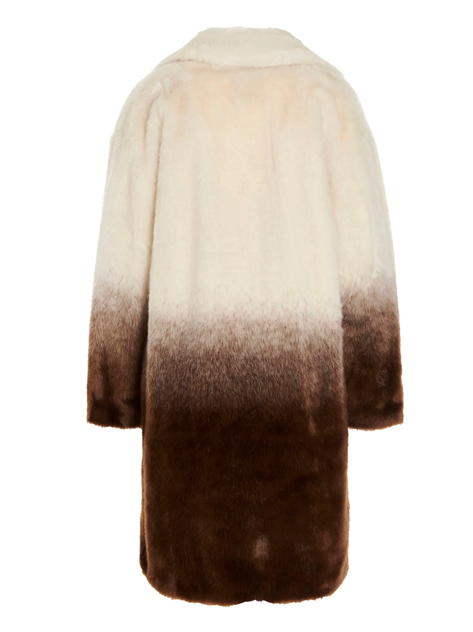 TWINSET Faux-Fur Ombre Effect Coat