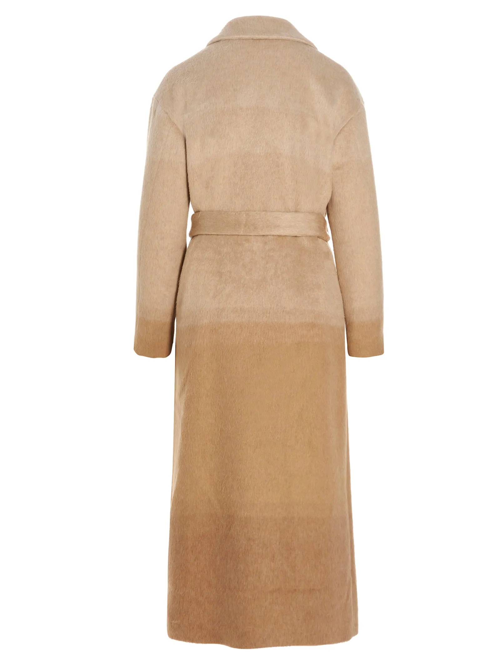 TWINSET Gradient Effect Double-Breasted Coat